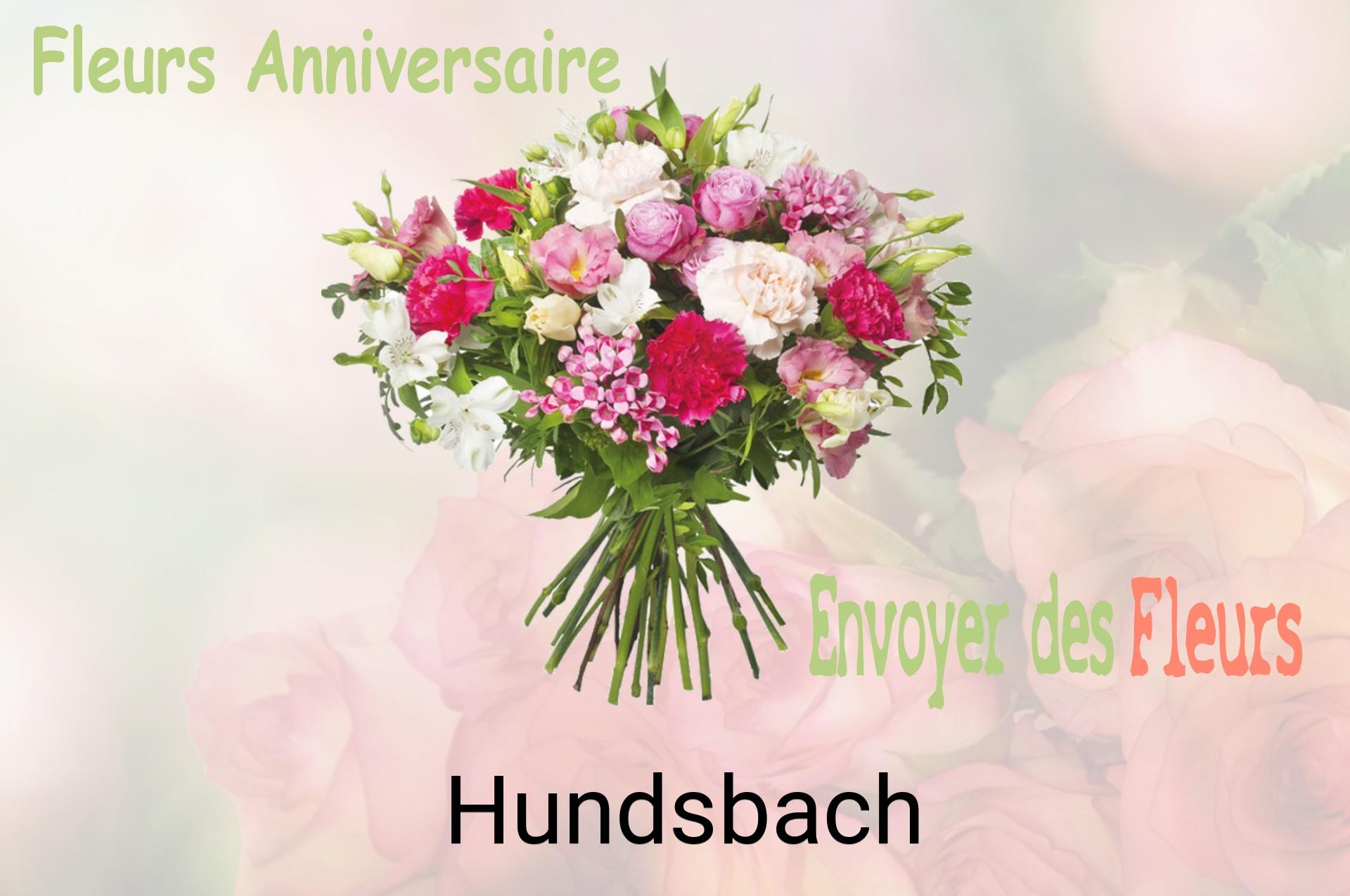 Bouquet de fleurs d’anniversaire livré à Hundsbach