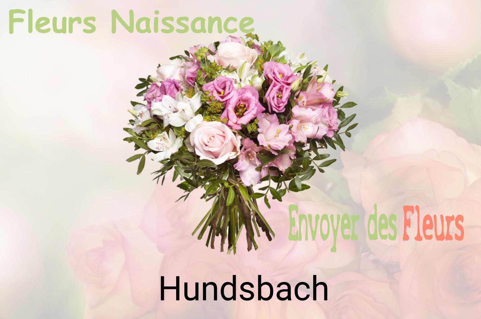Bouquet de fleurs de naissance livré à Hundsbach