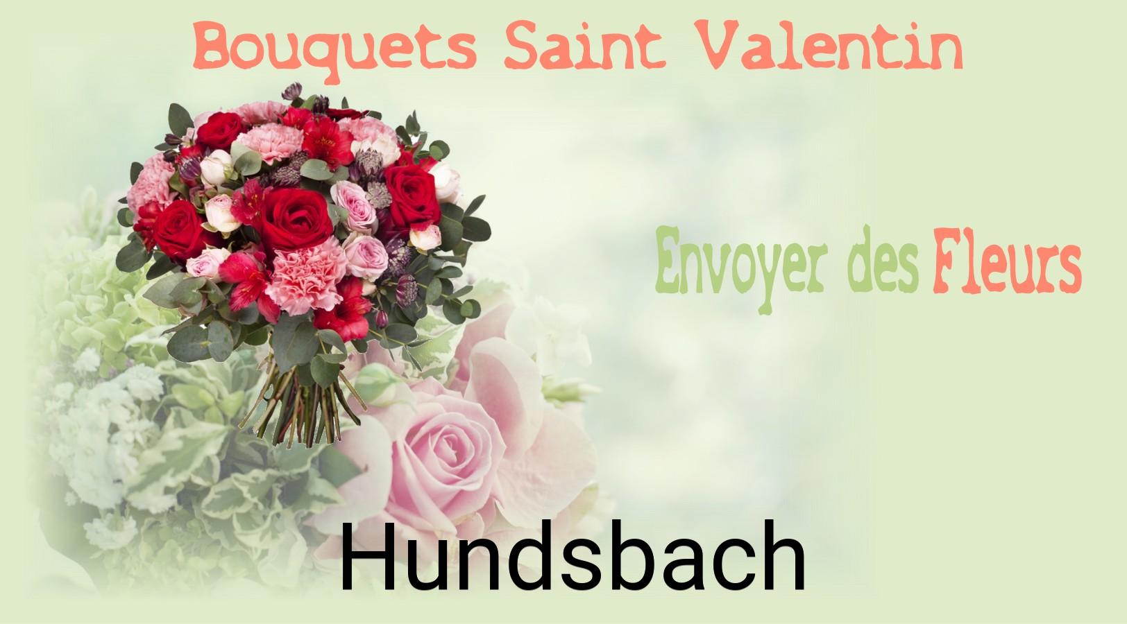 Roses de Saint-Valentin livrées à Hundsbach